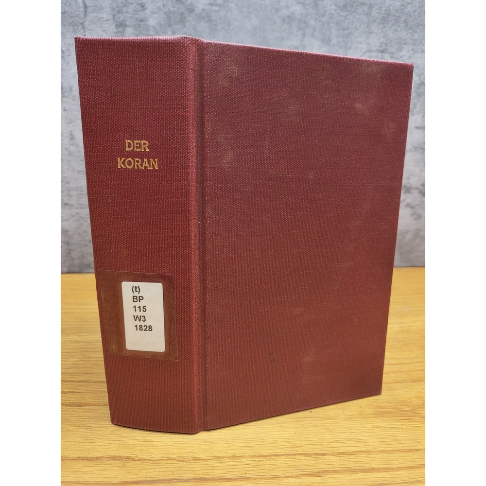 Friedrich Eberhard Boysen / Der Koran oder Das Gesetz der Moslemen durch 1828